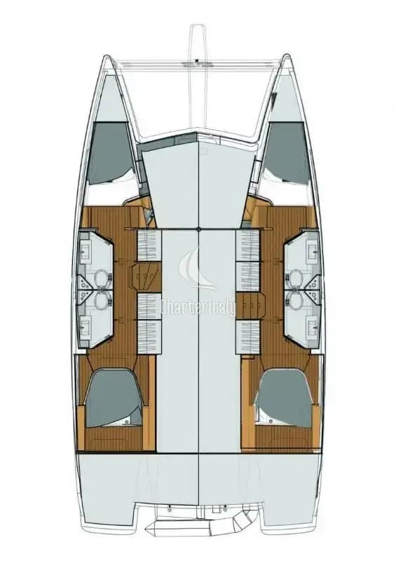 Fountaine Pajot Lucia 40 - 4 cab. - Canopus - 2