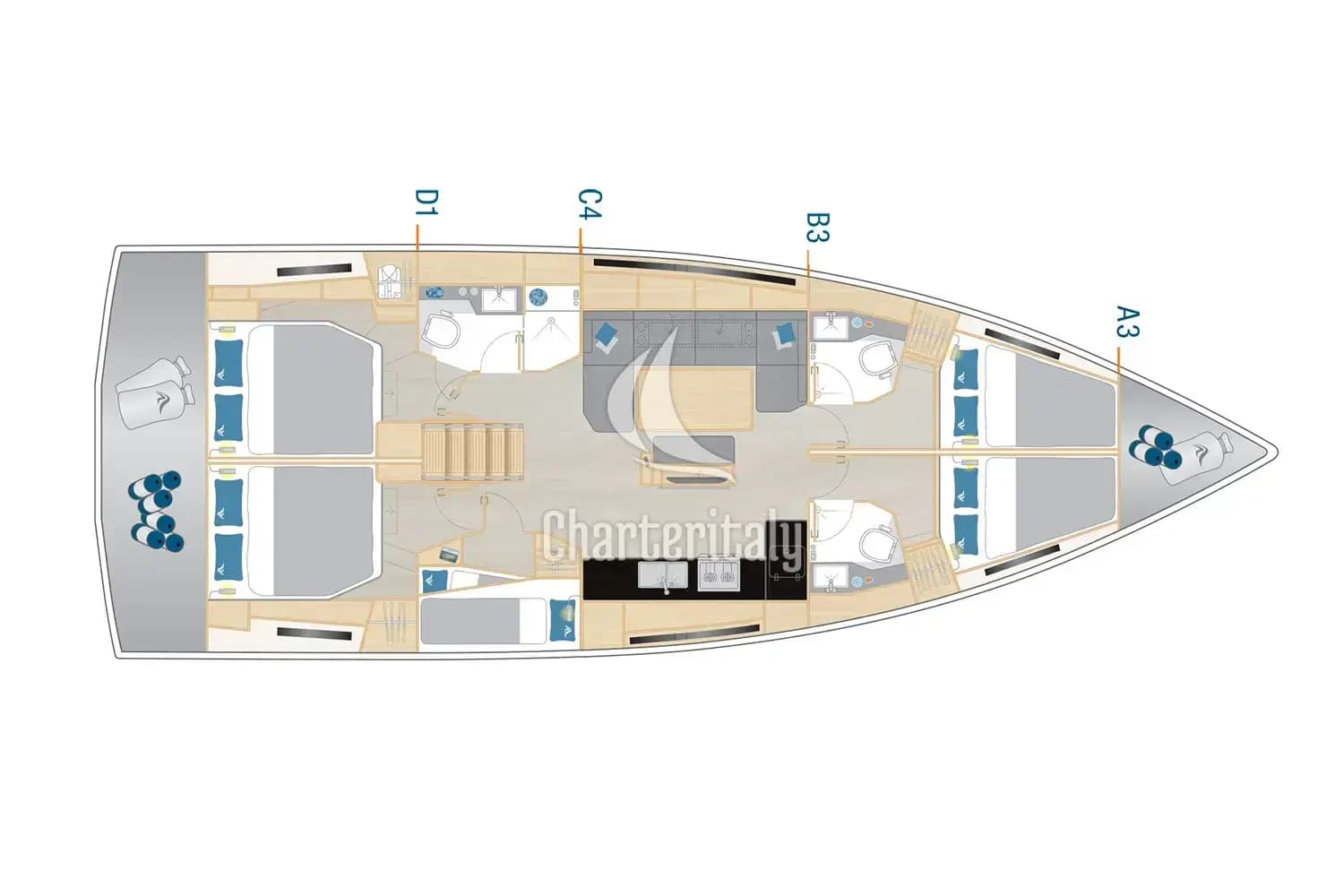 Hanse 460 - Aventura - 2