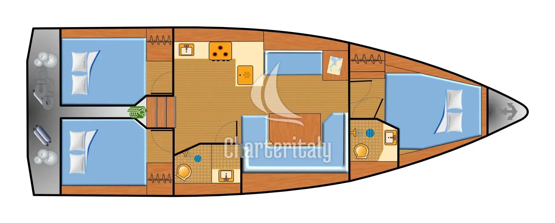 Bavaria C42 - Blue Eyes - 2