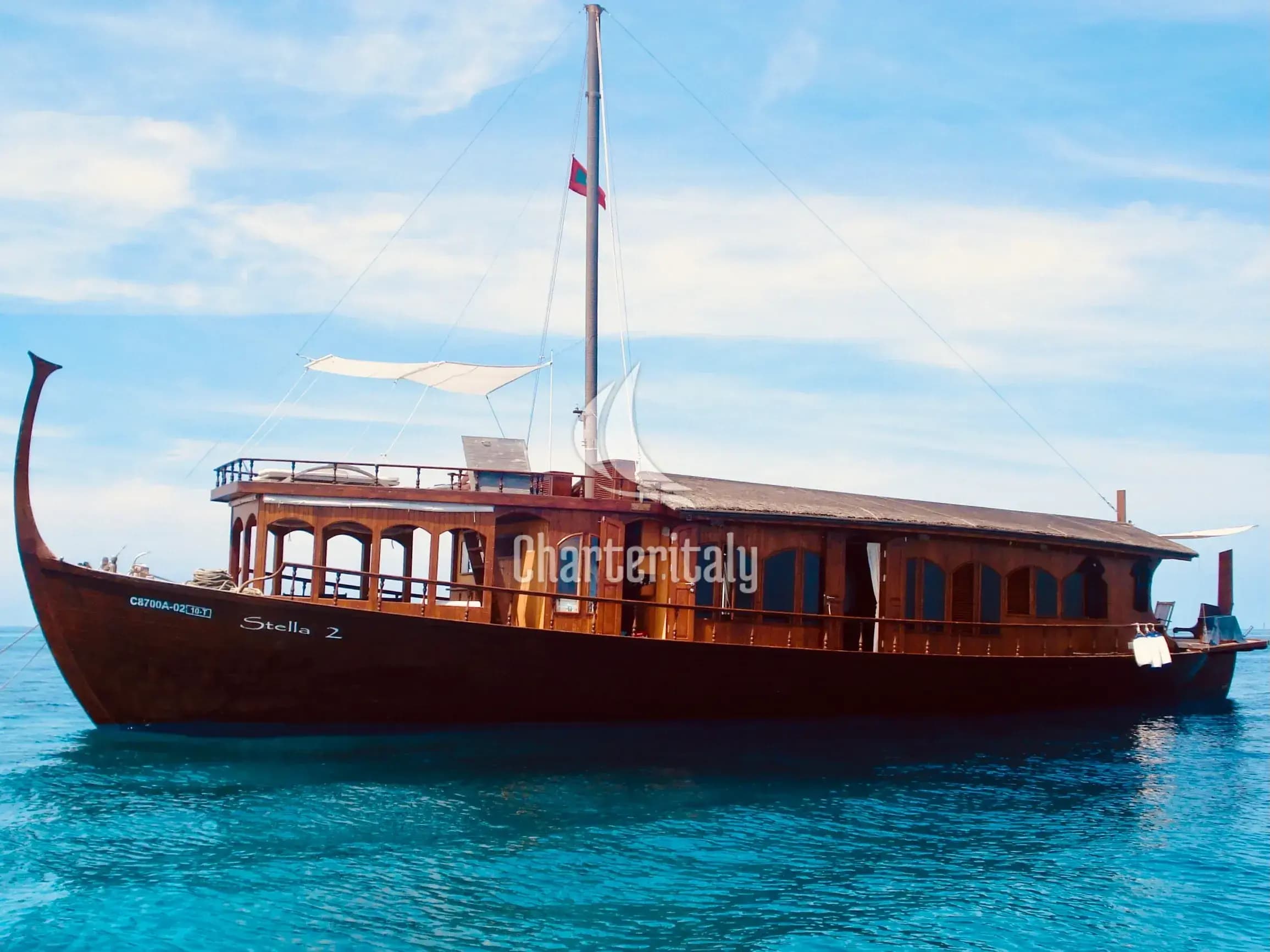 Wooden motor yacht - Stella 2 - 6