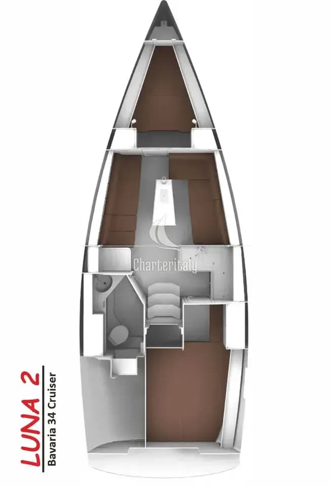 Bavaria Cruiser 34 - 2 cab. - Luna 2 - 2