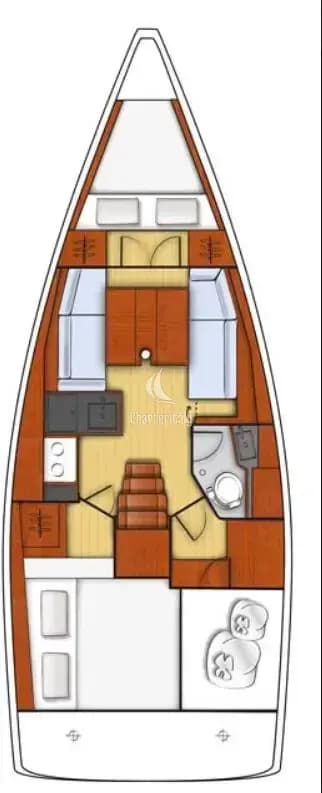Oceanis 35.1 - 2 cab. - Beghe - 2