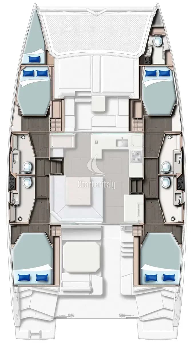 Leopard 45 - Nice Aft Too - 2