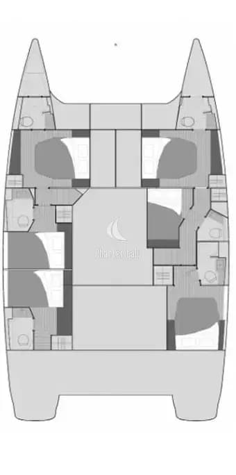 Fountaine Pajot Saba 50 - 6 cab - Bicos - 2