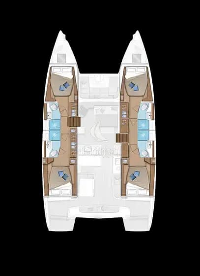 Lagoon 46 - 4 + 2 cab. - Dinaris - 2