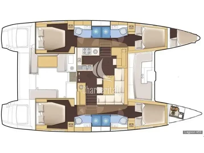 Lagoon 450 Fly - AF-LAG450MAD - 5