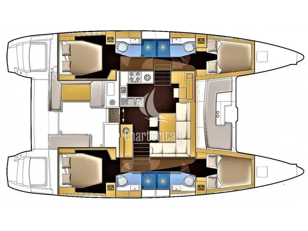 Lagoon 450 Fly - CARMELA - 5