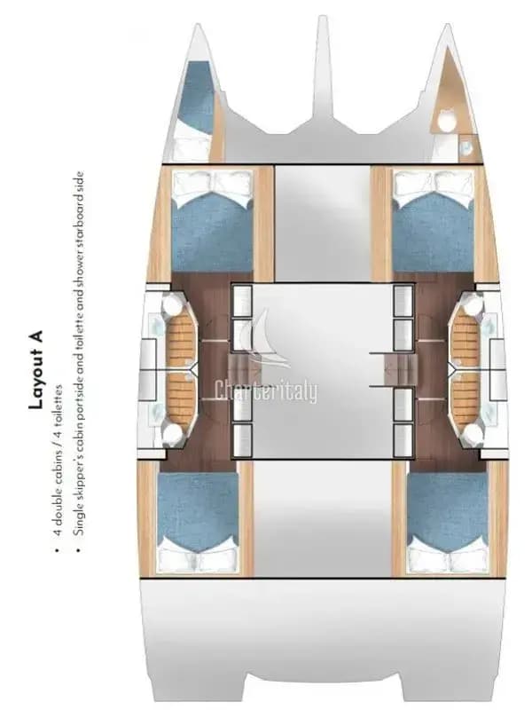 Cervetti 44 - 4 + 1 cab. - Kajsa Kavat - 2
