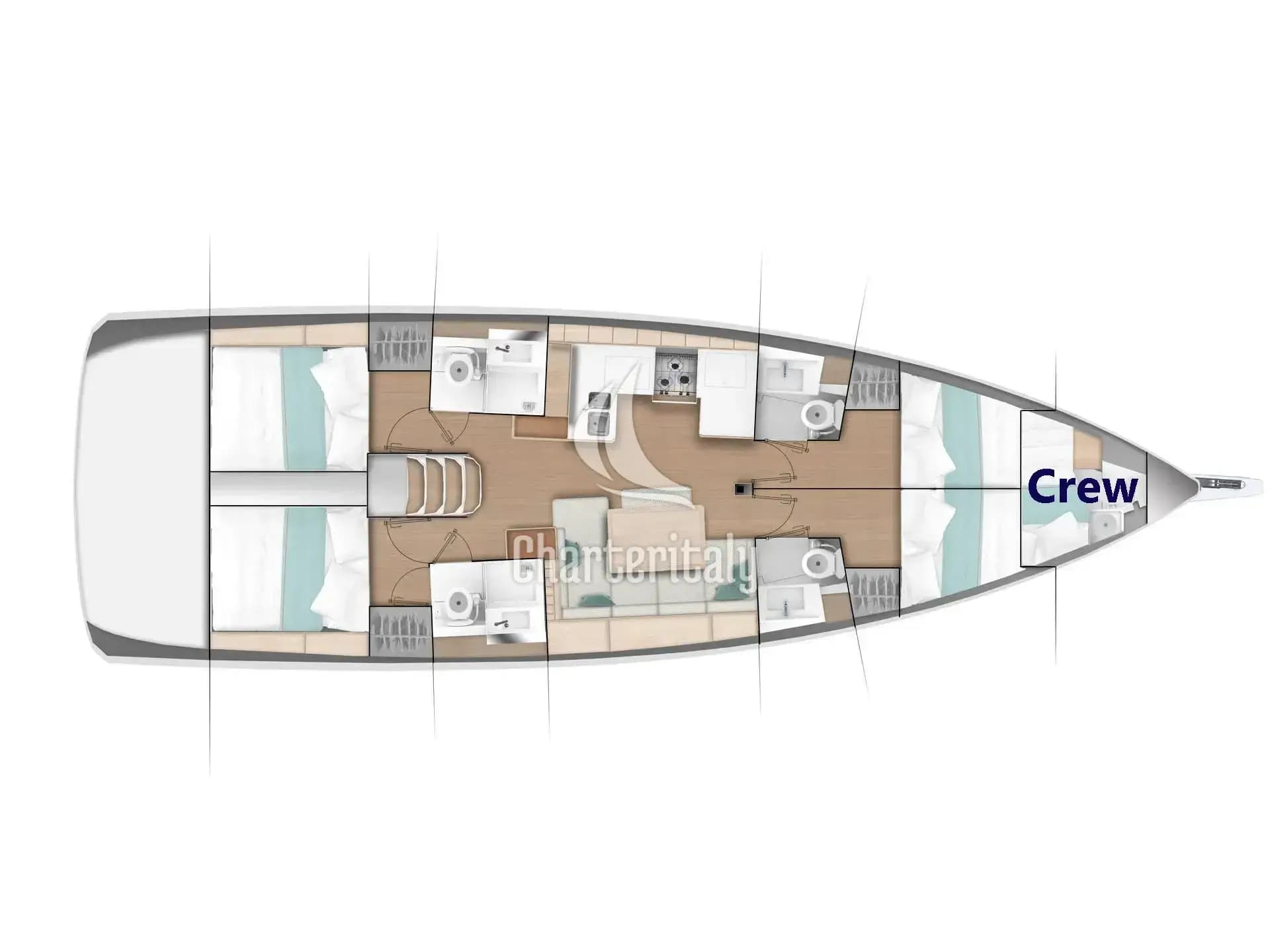 Sun Odyssey 490 - Don Carlo - 7