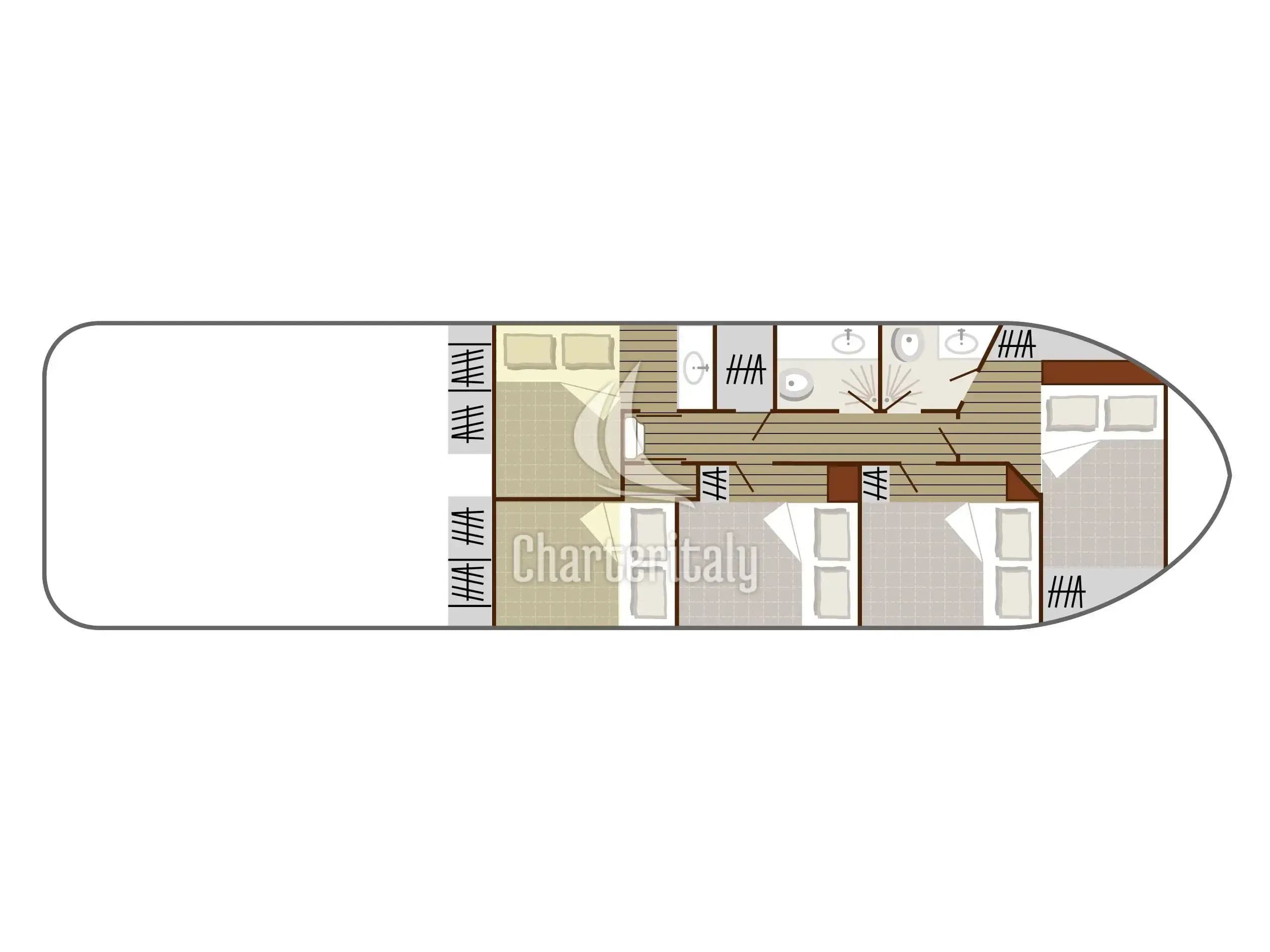 Nicols Sedan 1310 - Cruiser Comfort XL 10/12 Pers. - 5