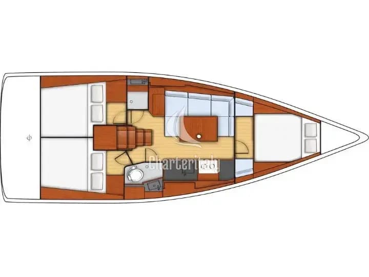 Oceanis 38 - GREY PEARL - 3