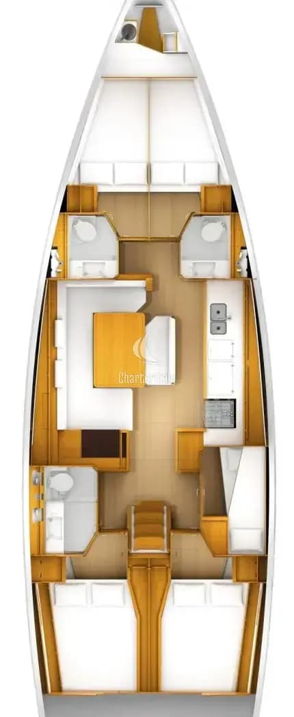 Sun Odyssey 519 - 5 + 1 cab. - 4Fun - 2