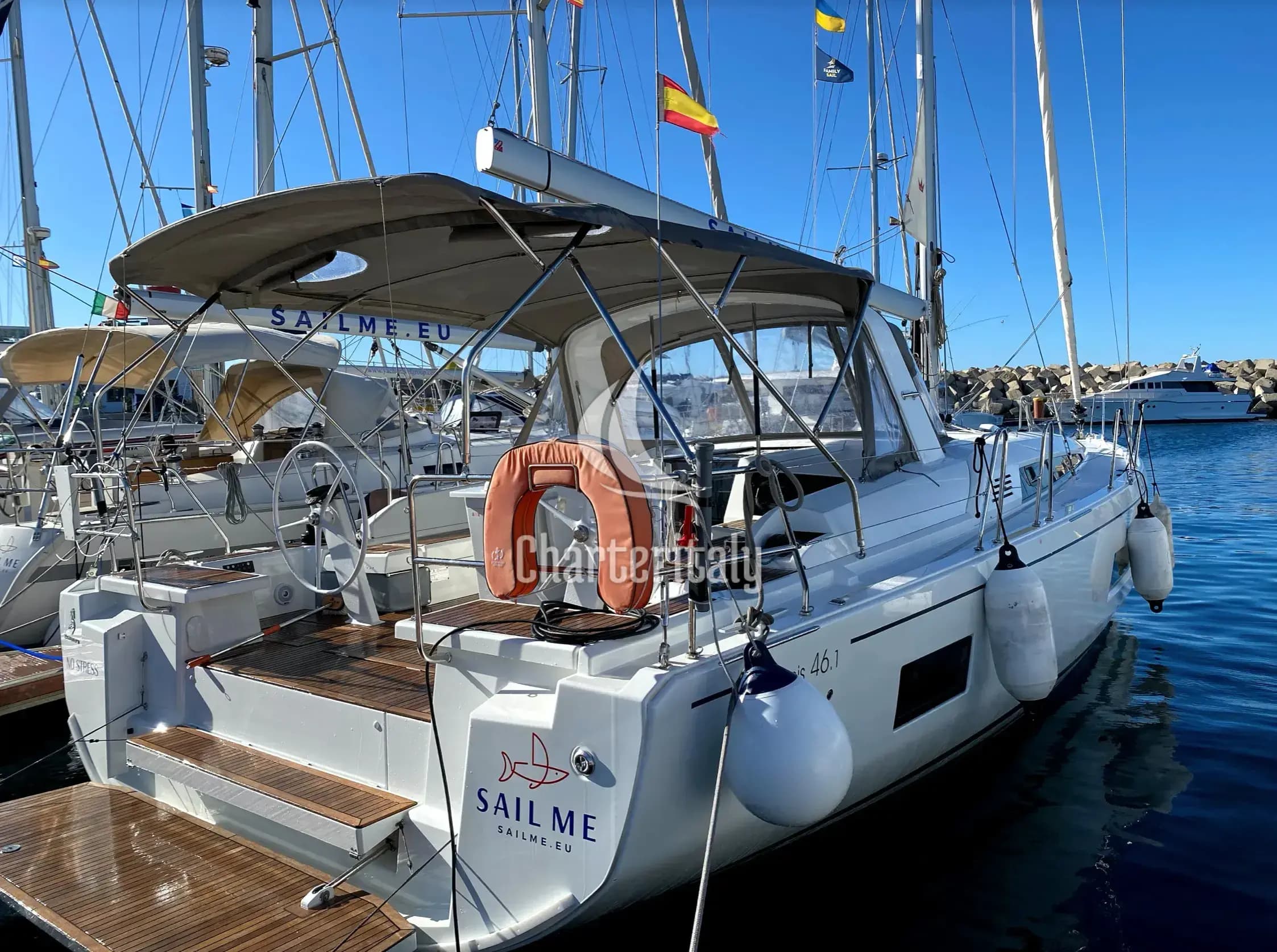 Oceanis 46.1 - No Stress - 5