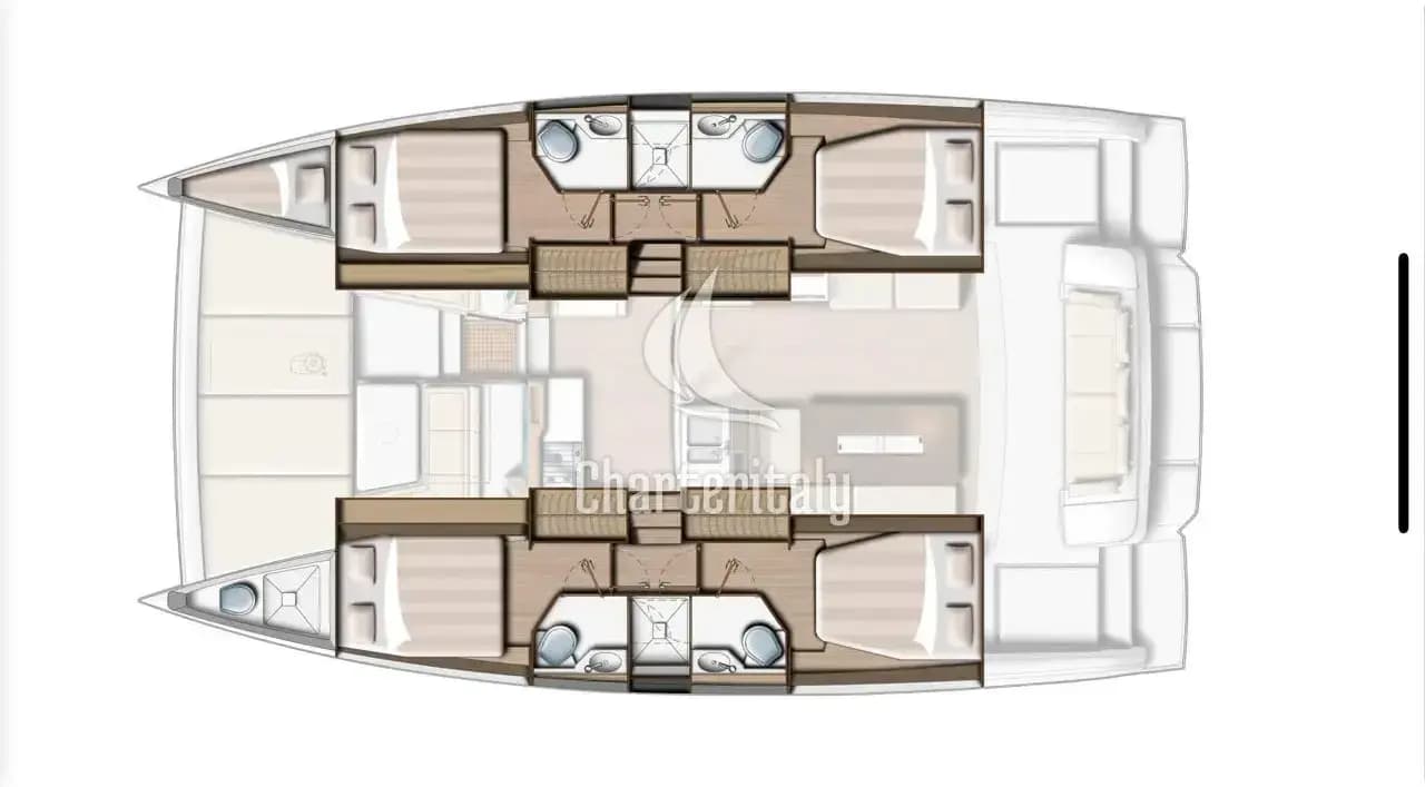 Fountaine Pajot Astrea 42 - 4 + 2 cab. - Osaya - 17