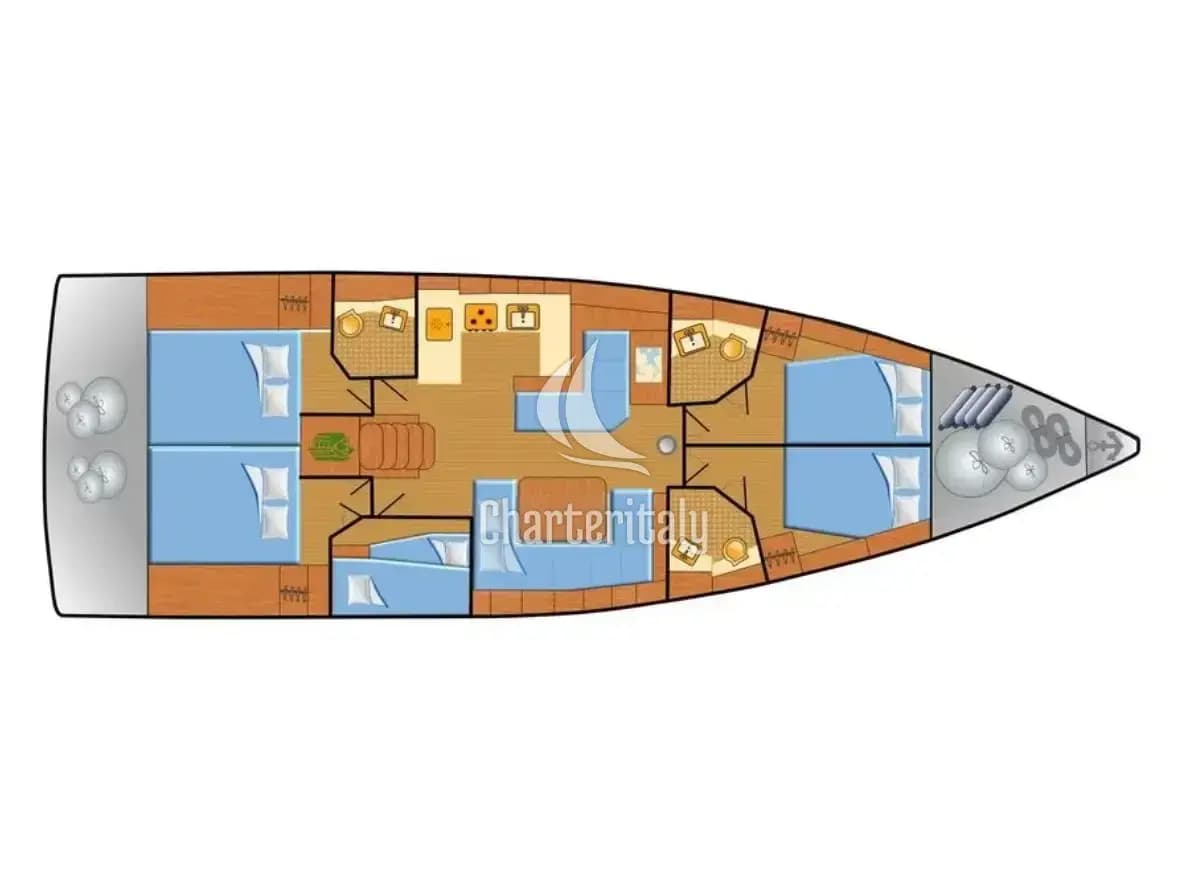 Oceanis 51.1 - Alboran Mónica (Mallorca) - 2