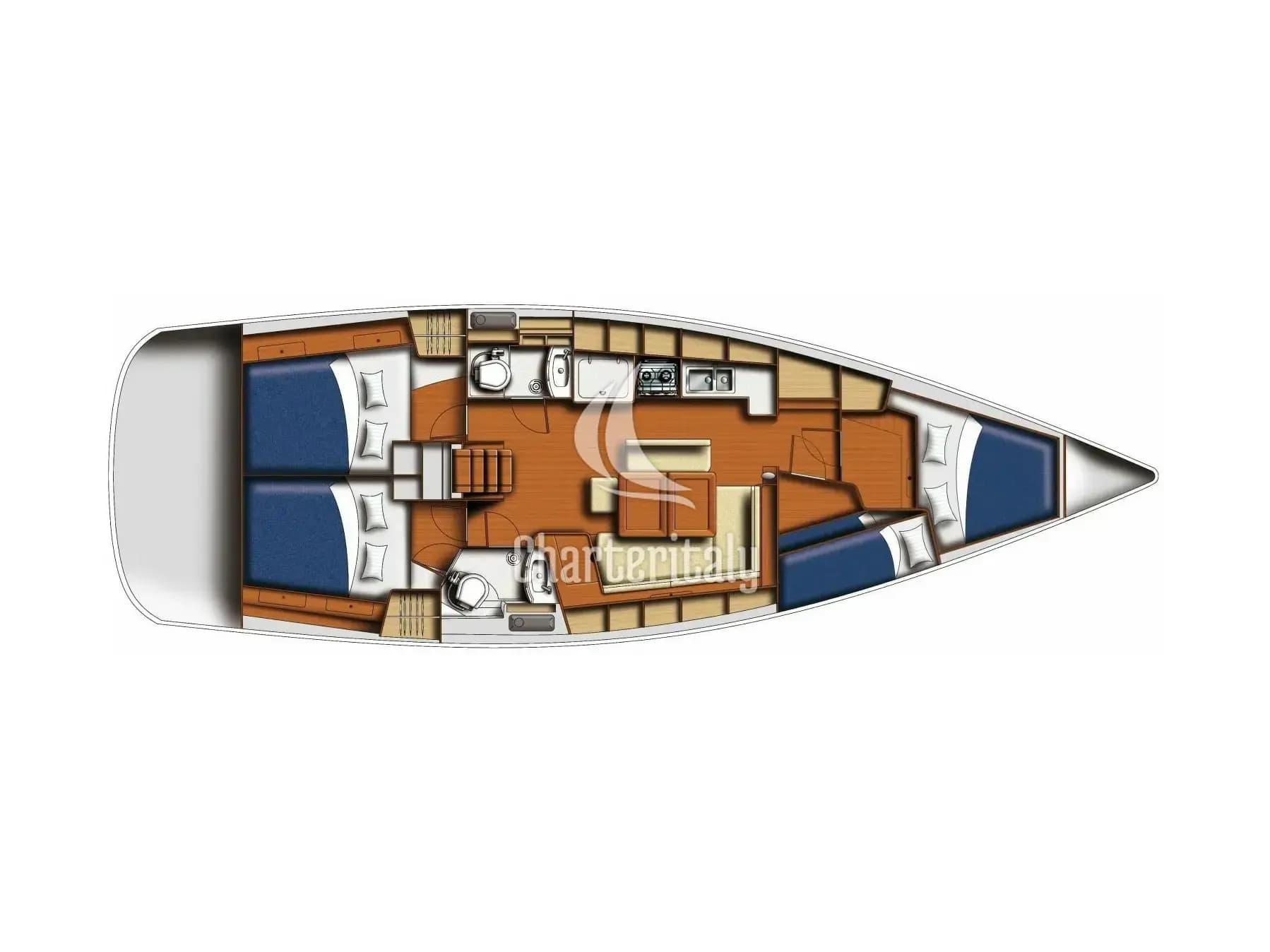 Oceanis 43 - Belamour - 21