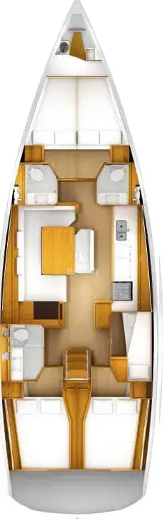 Sun Odyssey 519 - 5 + 1 cab. - Aethra - 2