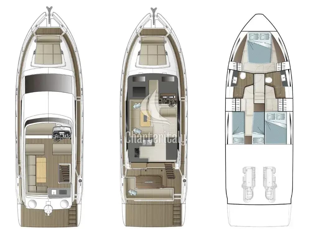 Sealine F430 - Grace II - 2