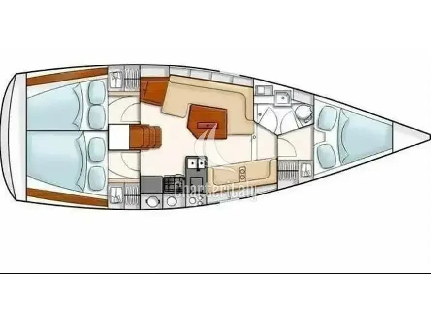 Hanse 350 - AF-H350 - 2