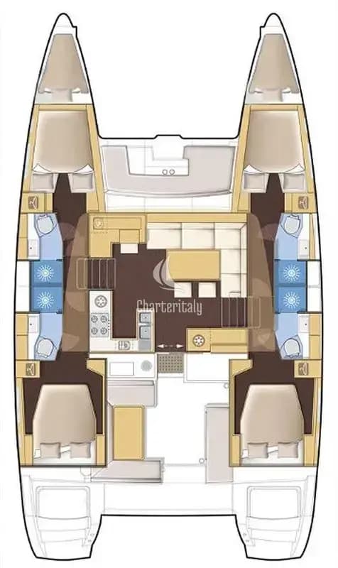 Lagoon 450 S - 4 + 2 cab. - Aloha - 2