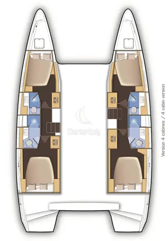 Lagoon 42 - 4 + 2 cab. - Aktis - 2
