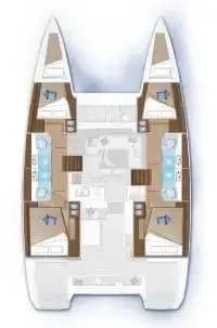 Lagoon 40 - 4 + 2 cab - Bahia Real - 2