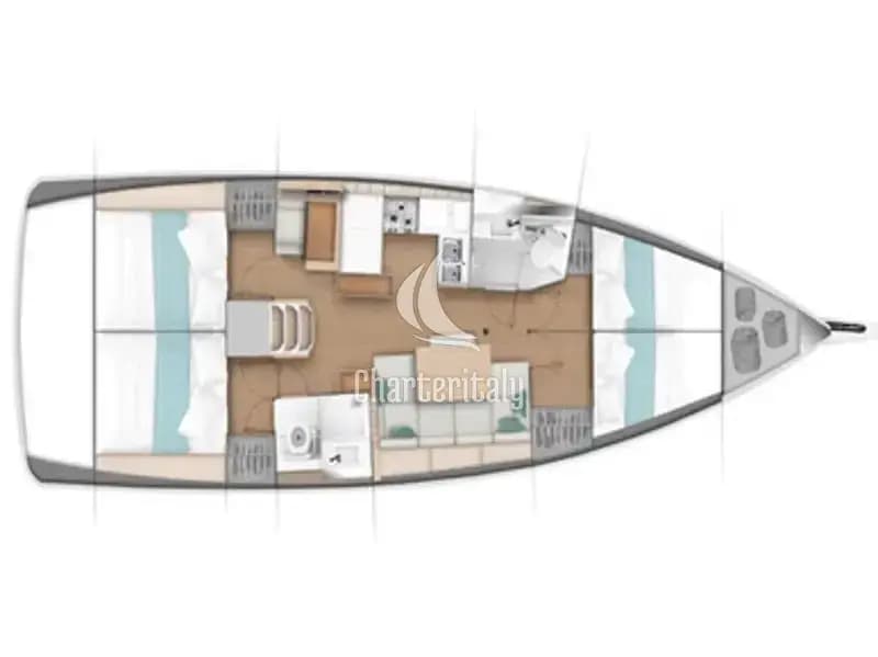 Sun Odyssey 440 - Sandy - 3