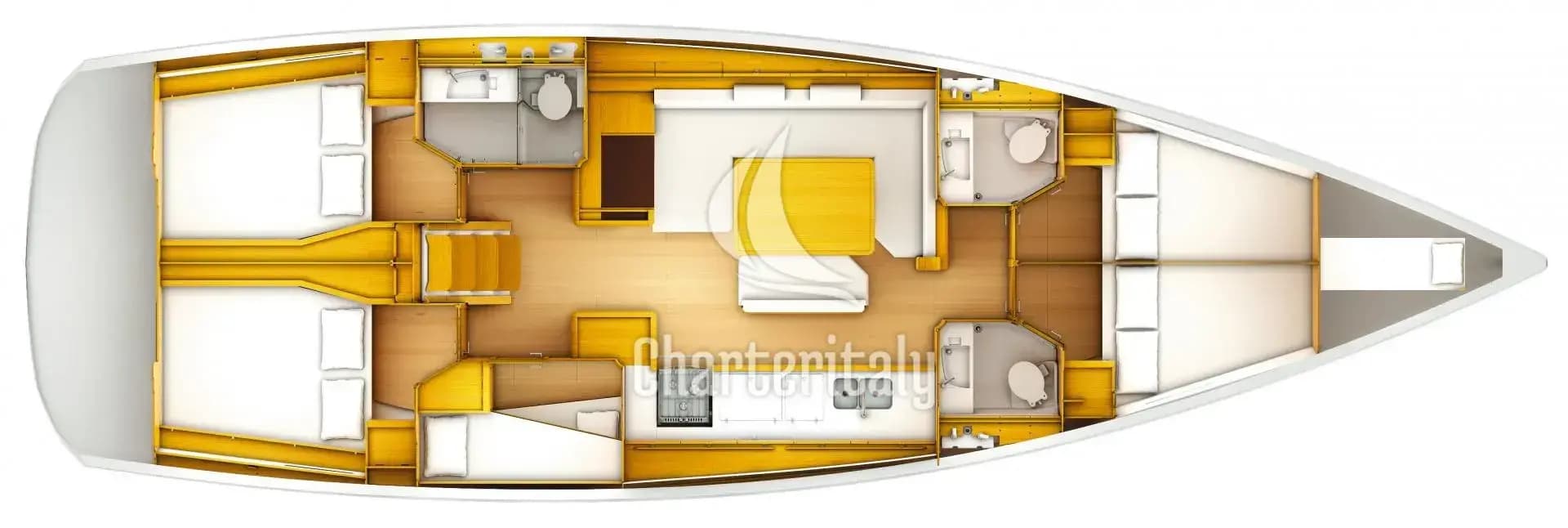 Sun Odyssey 509 - 5 + 1 cab. - I.Q. - 11