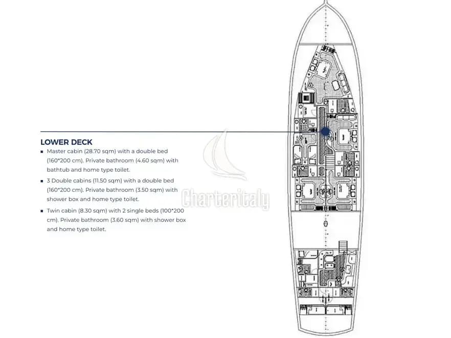 Luxury Sailing Yacht - Alessandro I - 42