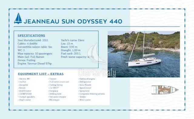 Sun Odyssey 440 - Eleni - 10