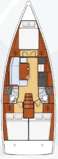 Oceanis 38.1 - Vita - 2