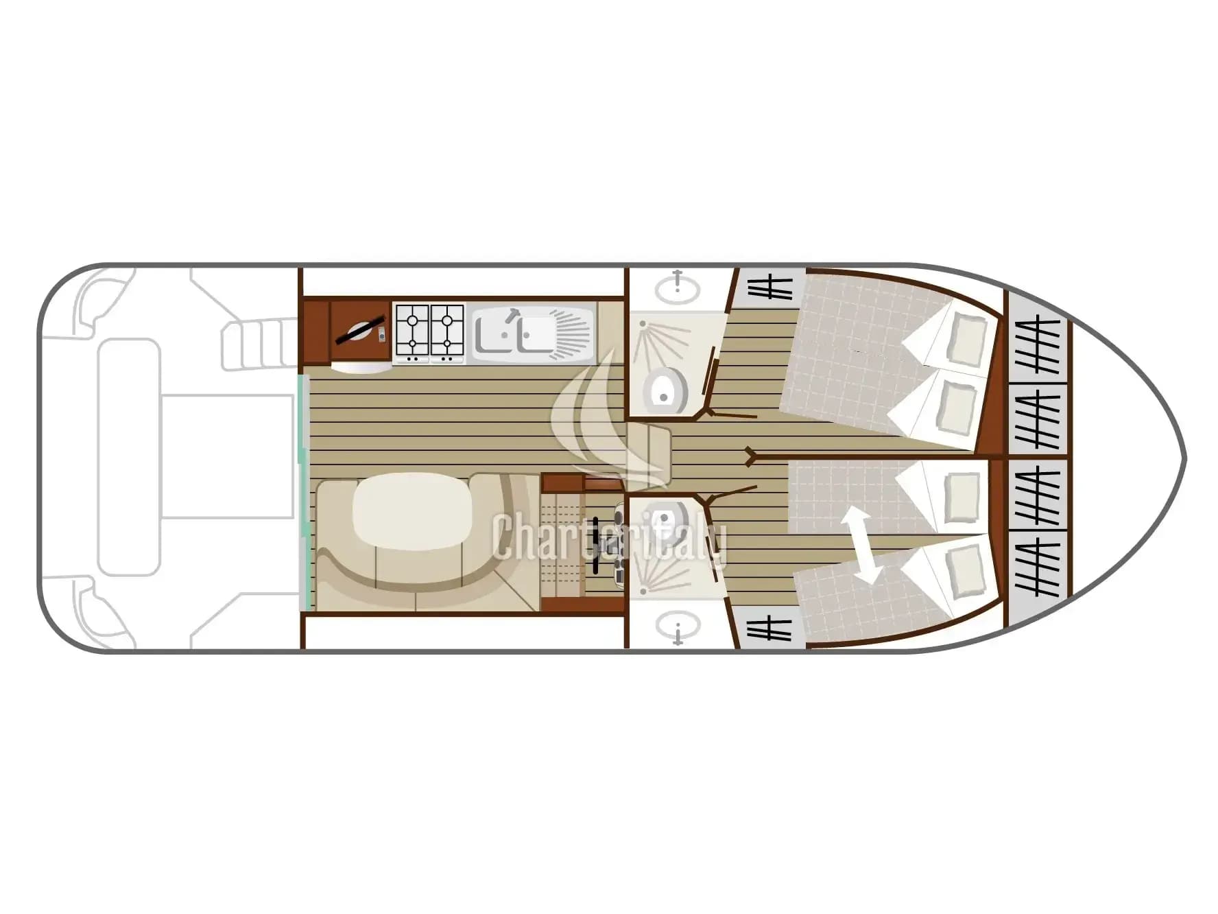 Nicols Estivale Quattro - Cruiser Comfort 4/6 Pers. - 5