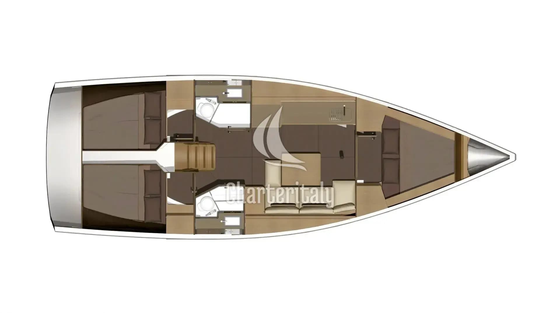 Dufour 382 GL - Scafo - 8