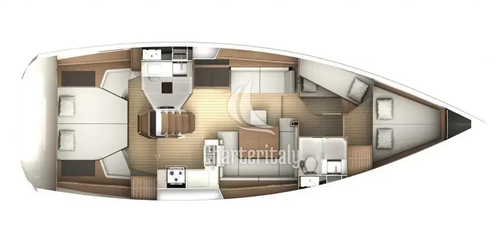 Sun Odyssey 44 DS - Sea Wolf - 2