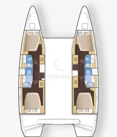 Lagoon 42 - 4 + 2 cab. - Ayza - 2