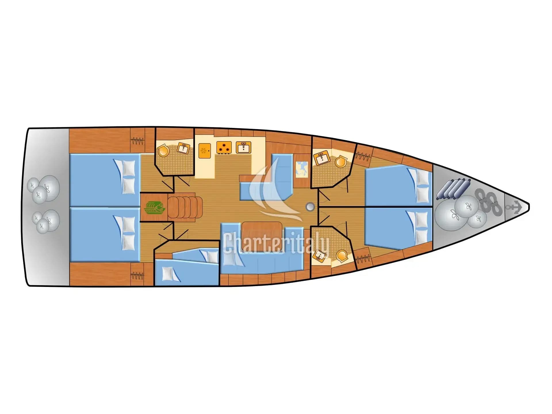 Oceanis 51.1 - Bambi - 5