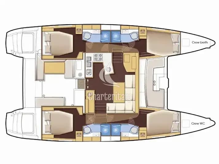 Lagoon 450 - La Luna - 10