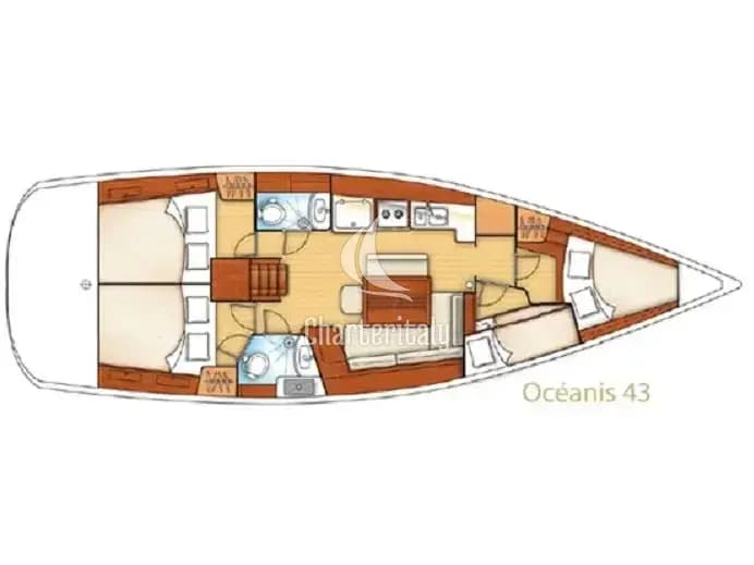 Oceanis 43 - Alboran XXXI Saoco (Las Galletas) - 2