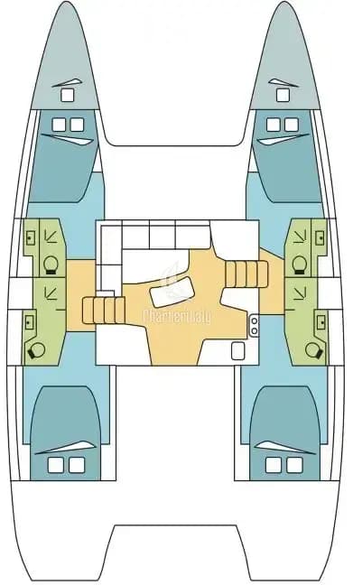 Lagoon 42 - 4 + 2 cab. - BIMINI - 2