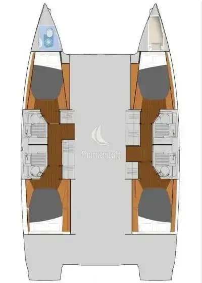 Fountaine Pajot FP 41 Quatuor 4 - Montague - 2