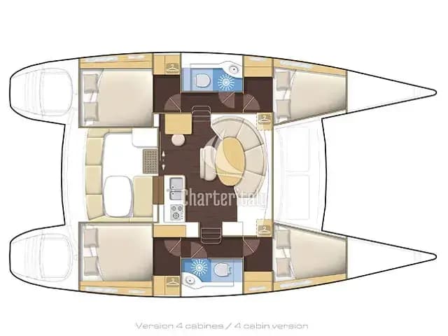Lagoon 380 - AF-L380 - 3