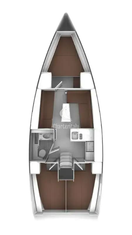 Bavaria Cruiser 37 - 3 cab. - Blue Tone - 2