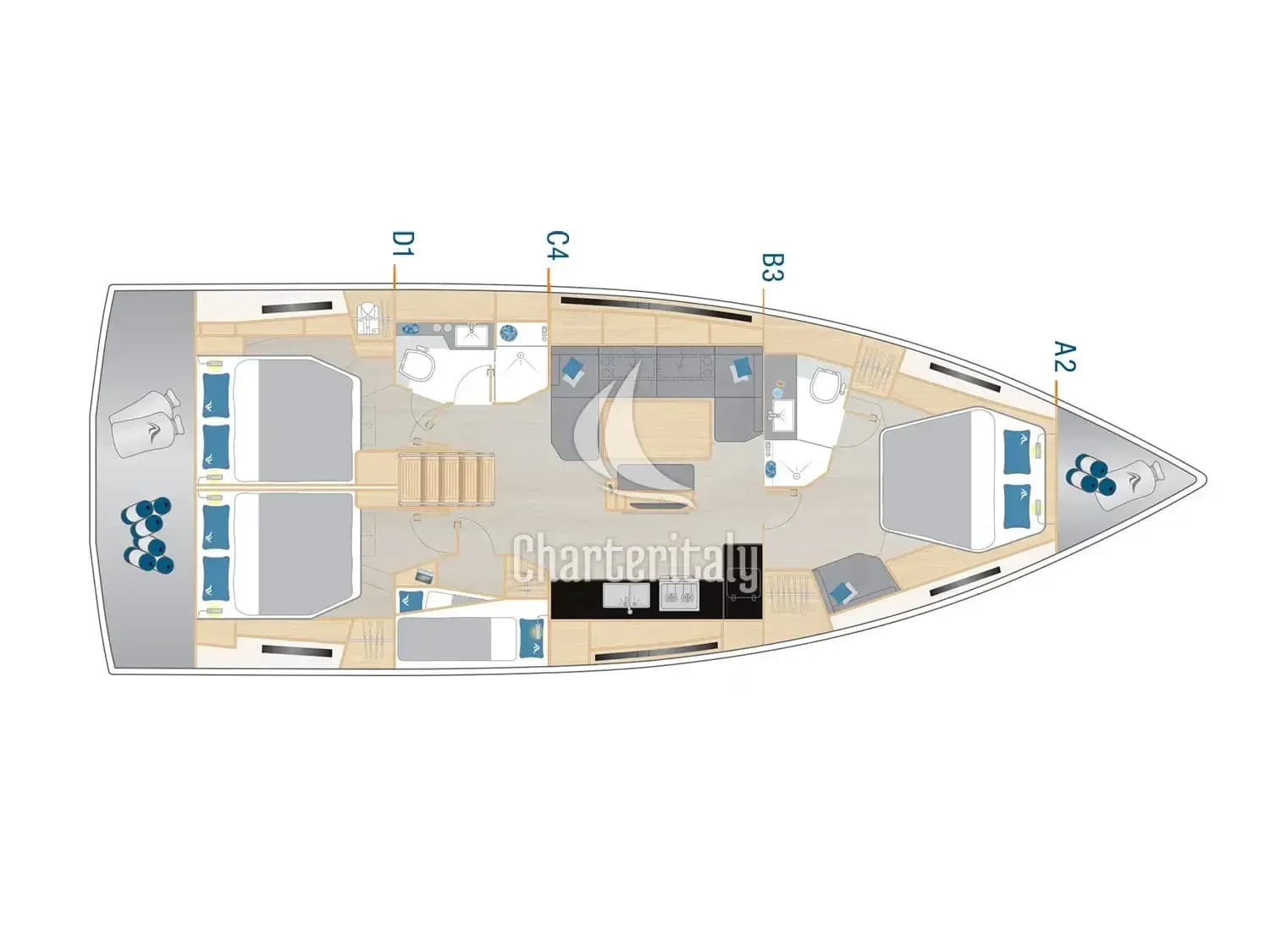 Hanse 460 - DORiS - 22