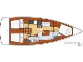 Oceanis 41.1 - Black Lion - 8