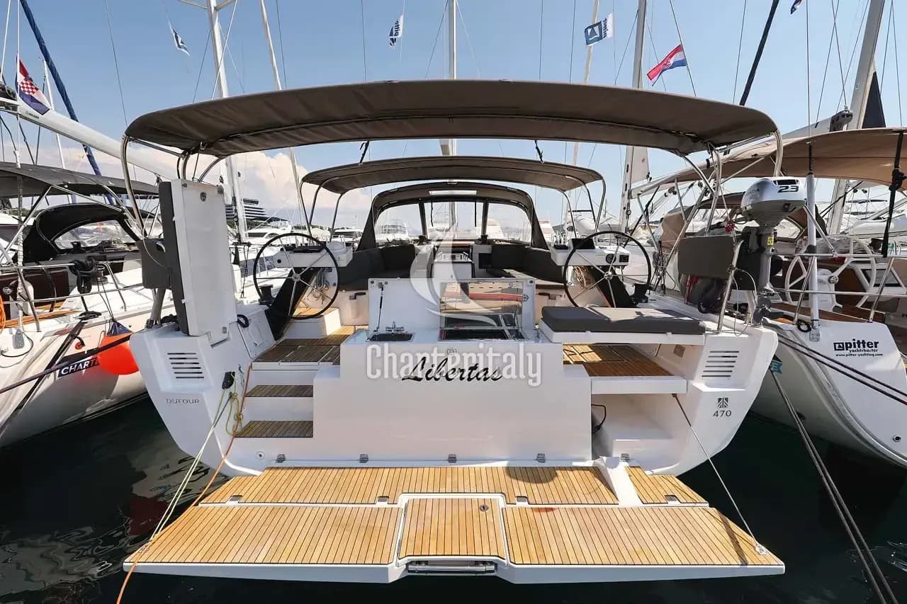 Dufour 470 - 4 cab. - Libertas - 1