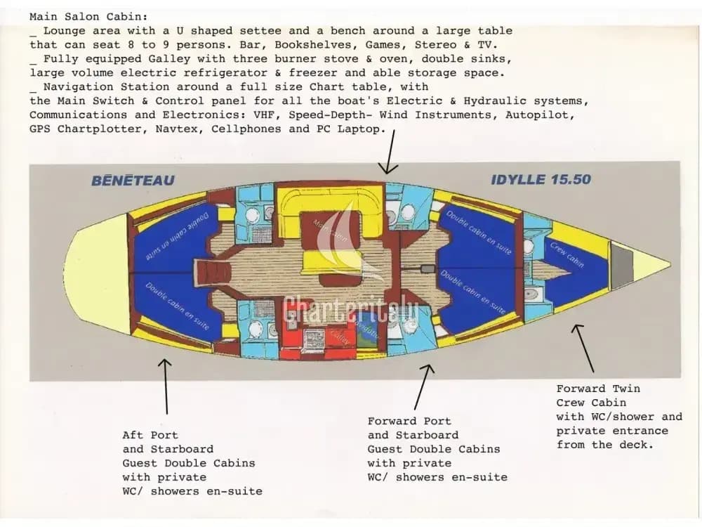 Beneteau 50 - Adonis - 17
