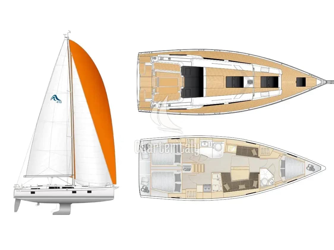 Hanse 418 - Anyma - 2