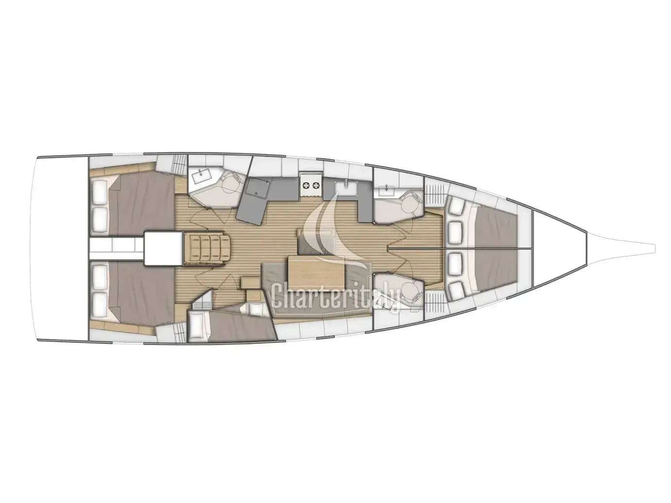 Oceanis 46.1 - Dream Team - 10