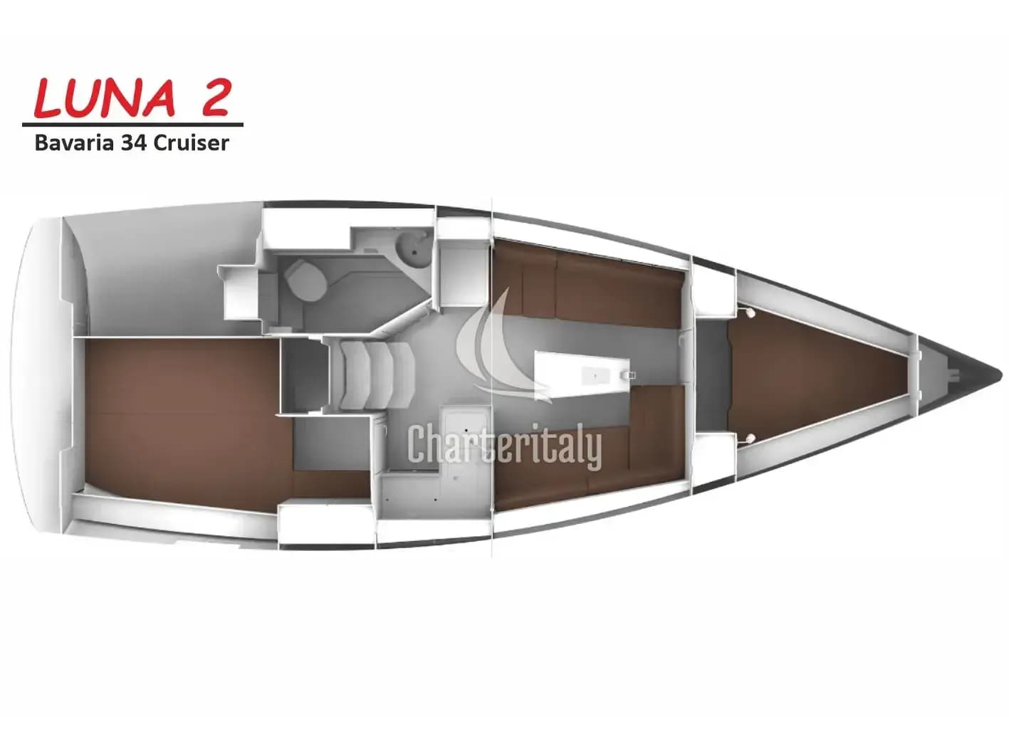 Bavaria 34 Cruiser - Luna 2 - 8