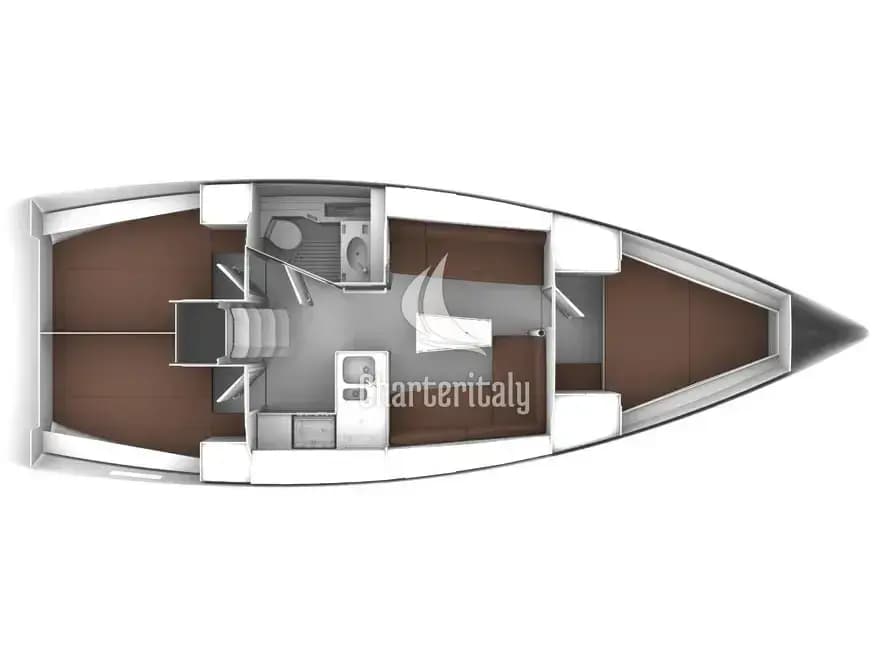 Bavaria Cruiser 37 - Blue Tone - 5